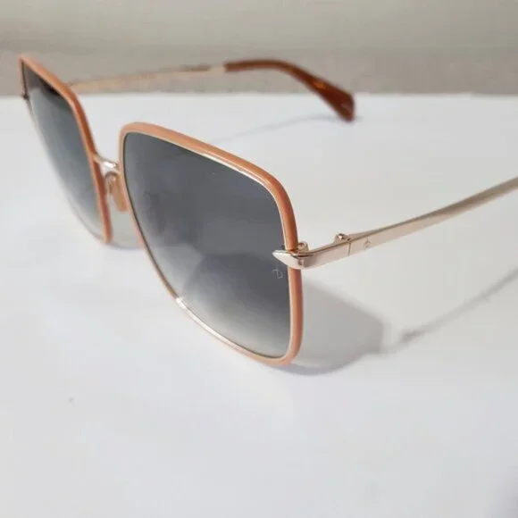 NWOT Rag & Bone brown frame & gold temple w/ greenish smoke  display picture 1